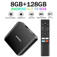 TV98 ATV Plus TV Box 4G 5G Wifi Dual BT5.0 Android 14 control de voz inteligente reproductor multimedia decodificador HD 4K 8K 8GB 128GB iptv