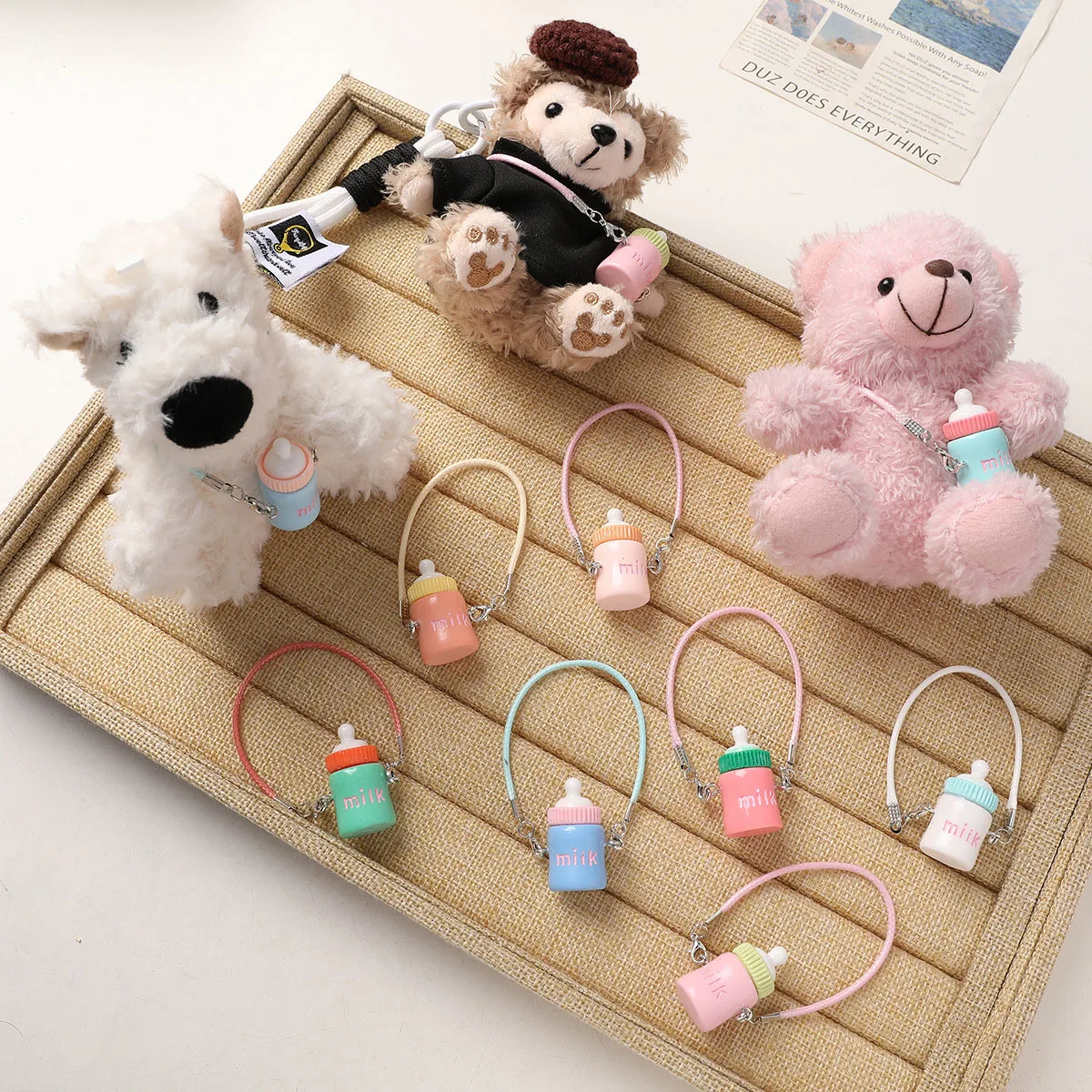 Doll Clothes for Labubu V2 V1 Idol Doll's Clothing Water Bottle Water Cup Doll Clothes Outfit Accessories Girl Gift