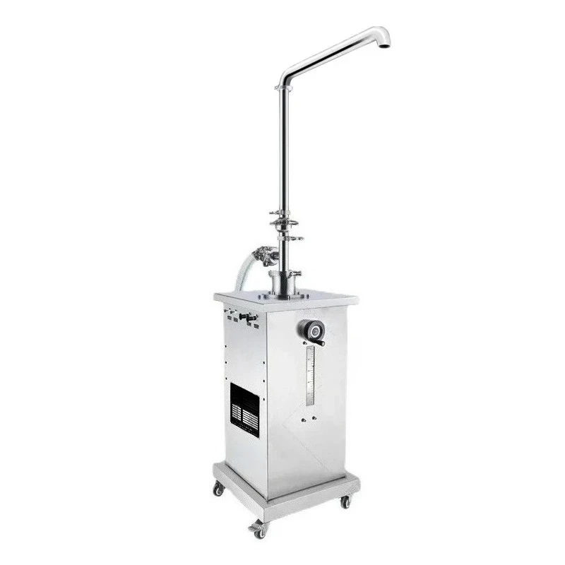Small Pure Pneumatic Feeding Machine Stainless Steel Food Paste Liquid Automatic Suction Conveying Machine Filling Equipment