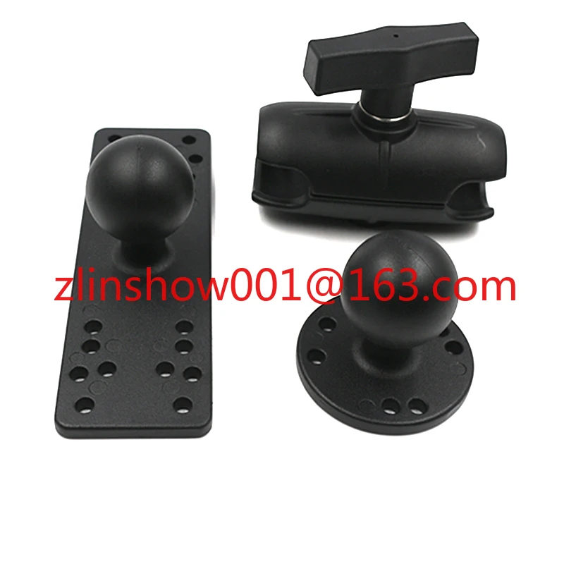 

1.5" C Size Plastic Double Socket Arm Marine GPS Fishfinder Mount for Sonar Boat Canoe Kayak for Navigation & GPS