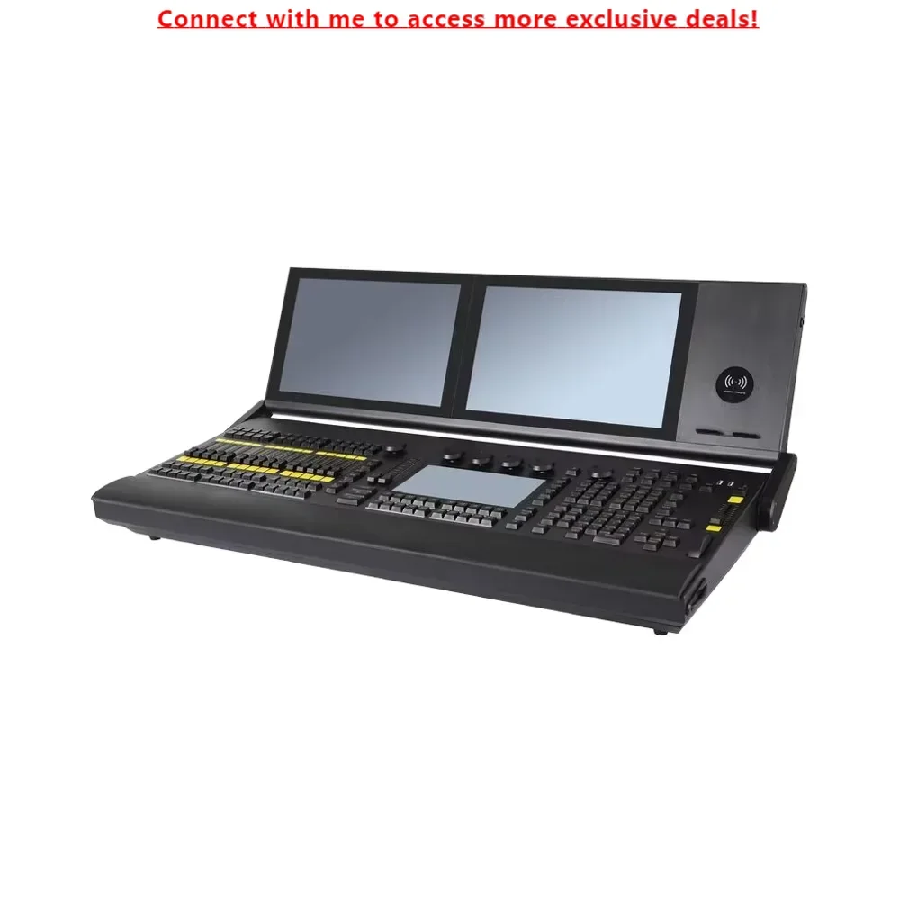 

Professional MA2 Touch Electric Fader DMX Linux System Light Show Console New Smart With Metal Material