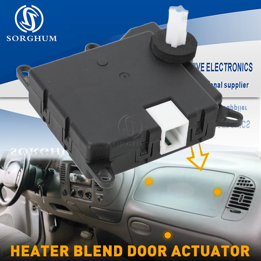 

Привод заслонки смешивания воздуха отопителя 2L3Z-19E616-BA для Ford F150 250 Expedition F-150 F-250 Lincoln Navigator 1999-2002 XL3Z19E616BA 2L3Z19E616BA 2L3Z-19E616-BA