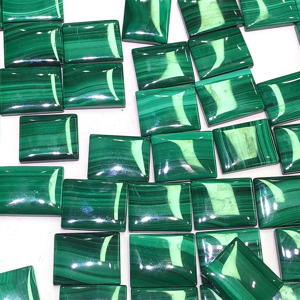 

3pcs/Lot Natural Malachite Rectangle Crystals Stones Gemstones Healing Minerals Quartz Spiritual Meditation Chakra Home Decor