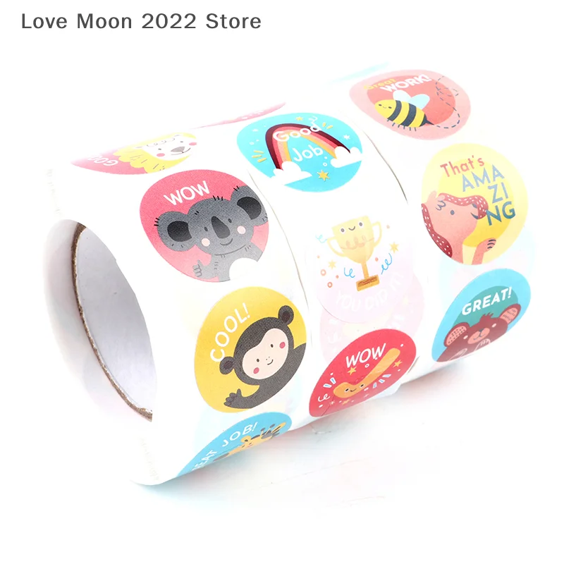 500PCS Reward Stickers For Kids School Supplies Classroom Motivational Sticker