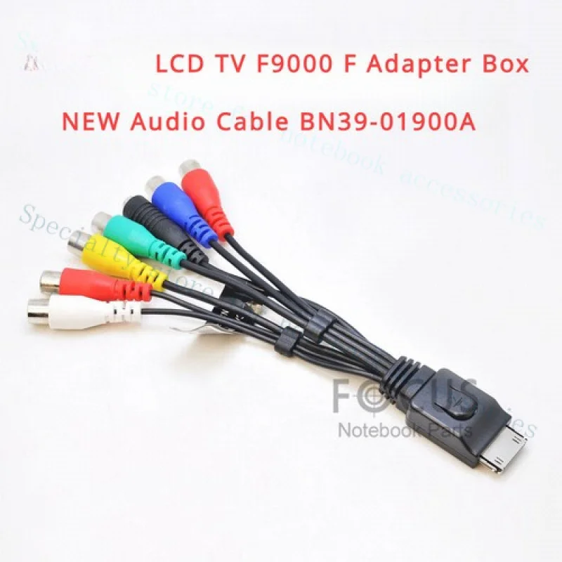 A++ for  Samsung LCD TV F9000 F Adapter Box AV Color Difference Audio Cable BN39-01900A