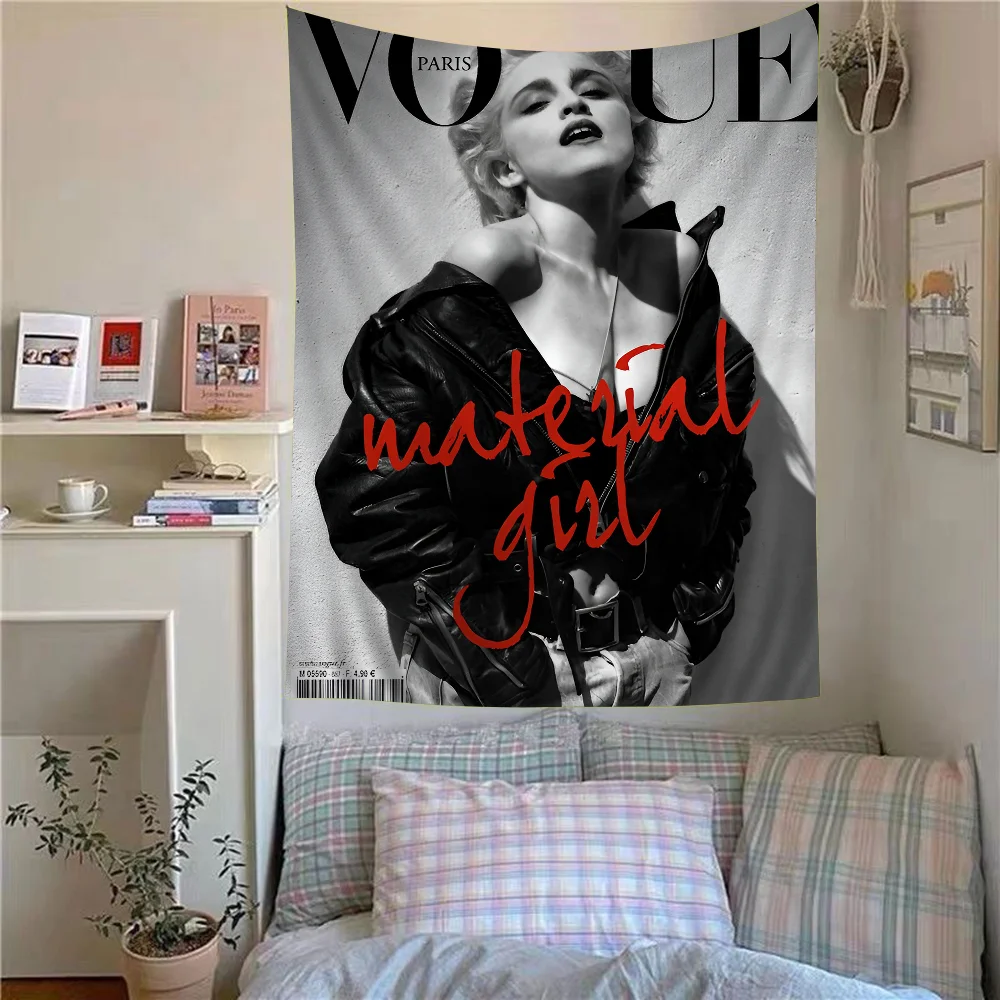 Madonna Music Sexy Singer Hanging Bohemian Tapestry Bohemian Wall Tapestries Mandala Kawaii Room Decor