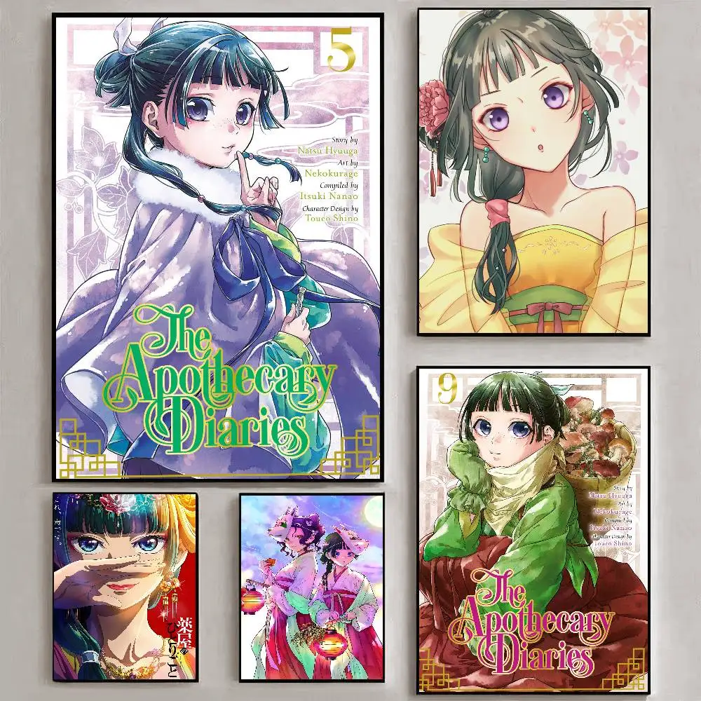 Affiche d'anime The Apothecary Diaries, toile HD, impression esthétique avancée, papier d'impression, décoration murale pour salon, décoration de la maison