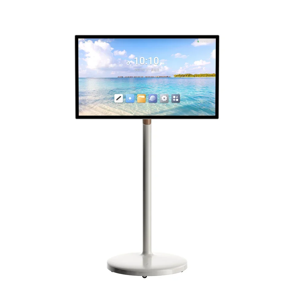 NEW Standby Me Stand By Me Tv 27 32 Inch Smart Screen Touch Screen Portable Tv Movable Rechargeable Standbyme Lcd Smart TV