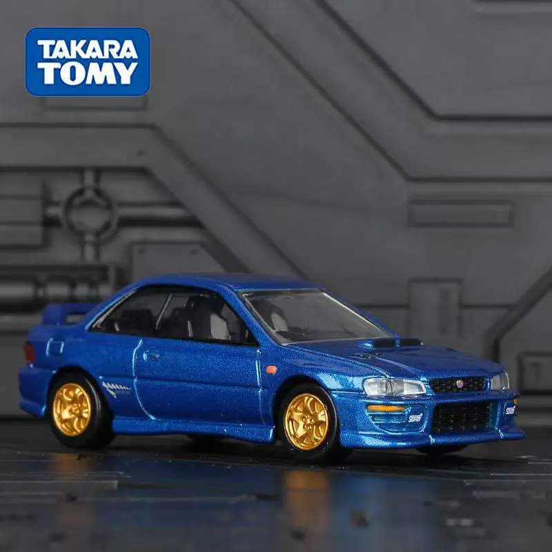 تاكارا تومي توميكا نموذج مميز صغير سوبارو امبريزا WRX نوع R STi نسخة TP30 دييكاست ألعاب مصنوعة من خليط معدني تماثيل خيالية هدية