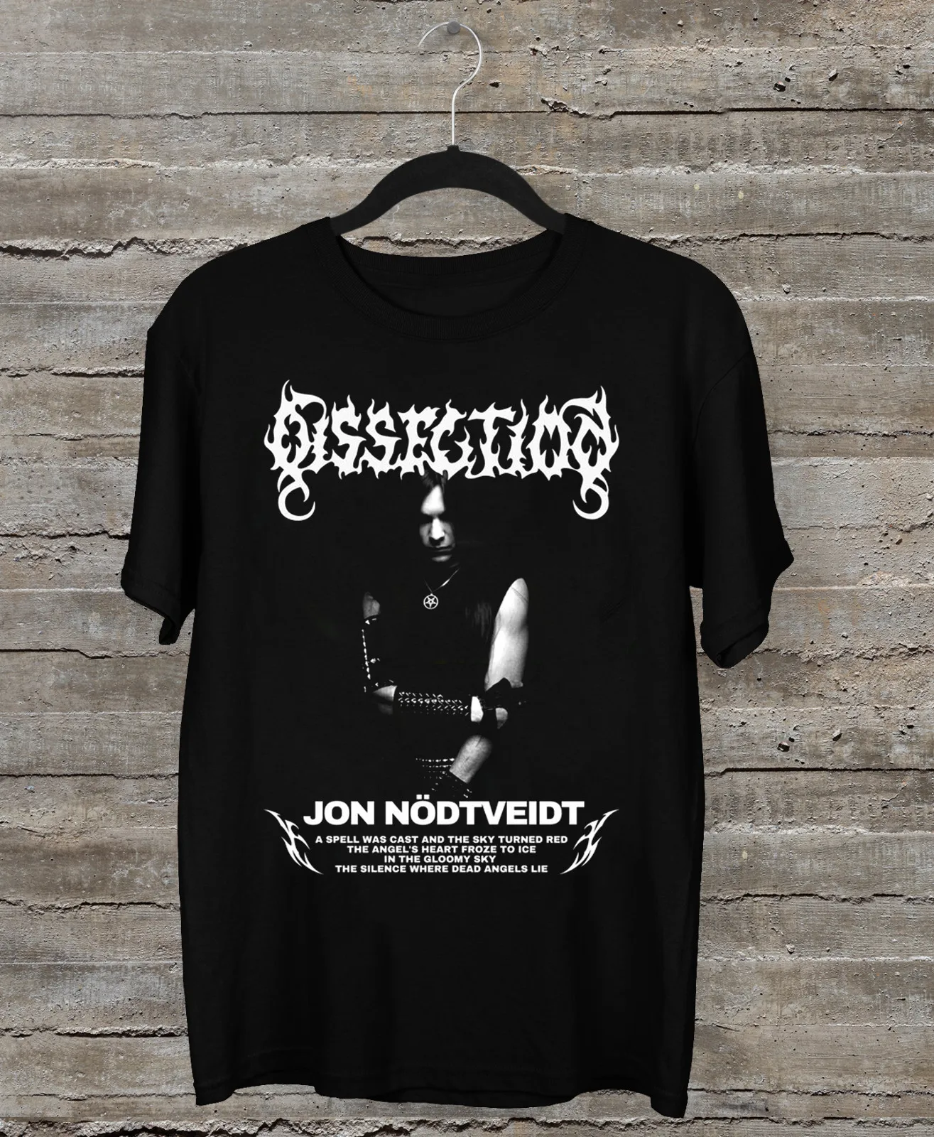 Jon Nödtveidt Dissection Band Black All Size T-Shirt BT165