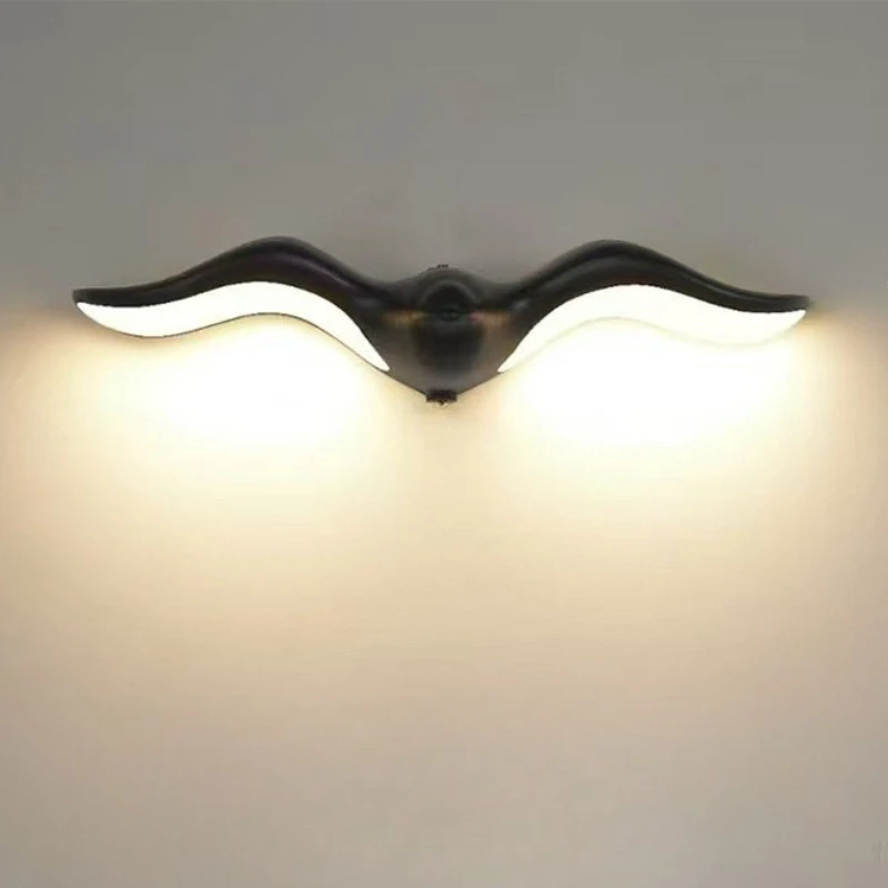 Seagull LED Wall Light Modern Style Garden Outdoor  IP65 Waterproof Lamp Fixture House Decoration Lighting Corridor Aisle Light