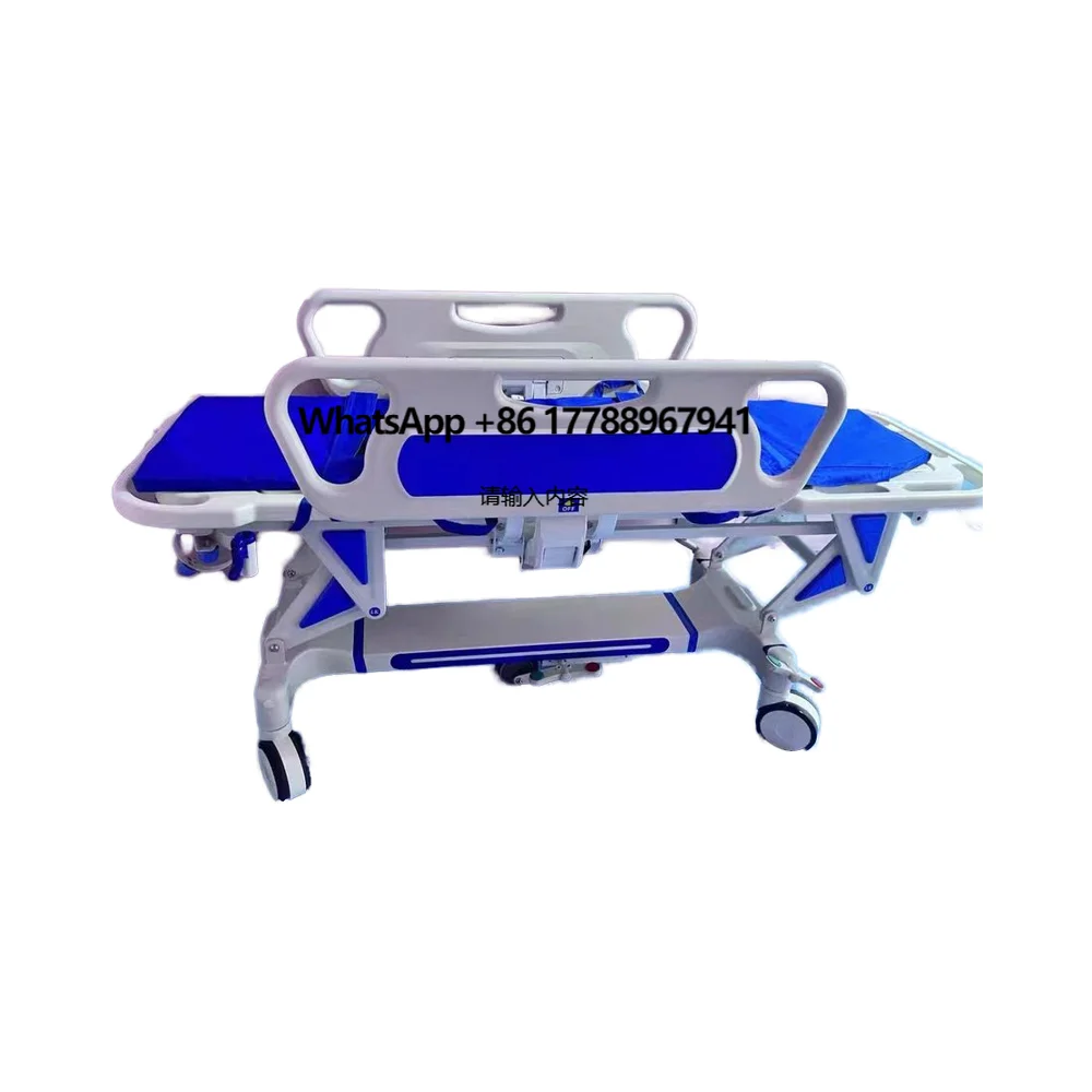 Hospital Use Ambulance Stretcher Trolley Patient Transfer BedABS Emergency Ambulance Stretcher for Hospital Use