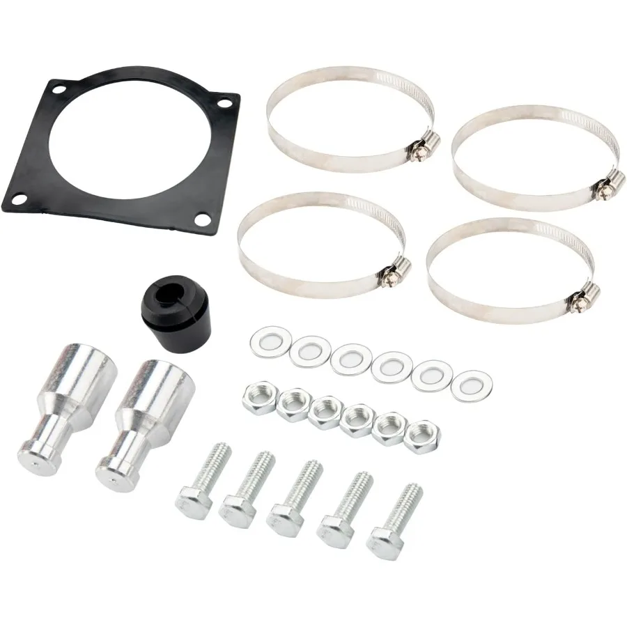 High-Performance 3.5" Cold Air Intake Kit System Designed for  Mustang Models from 1996 to 2004 with V8 4.6L Engine Enhances Eng