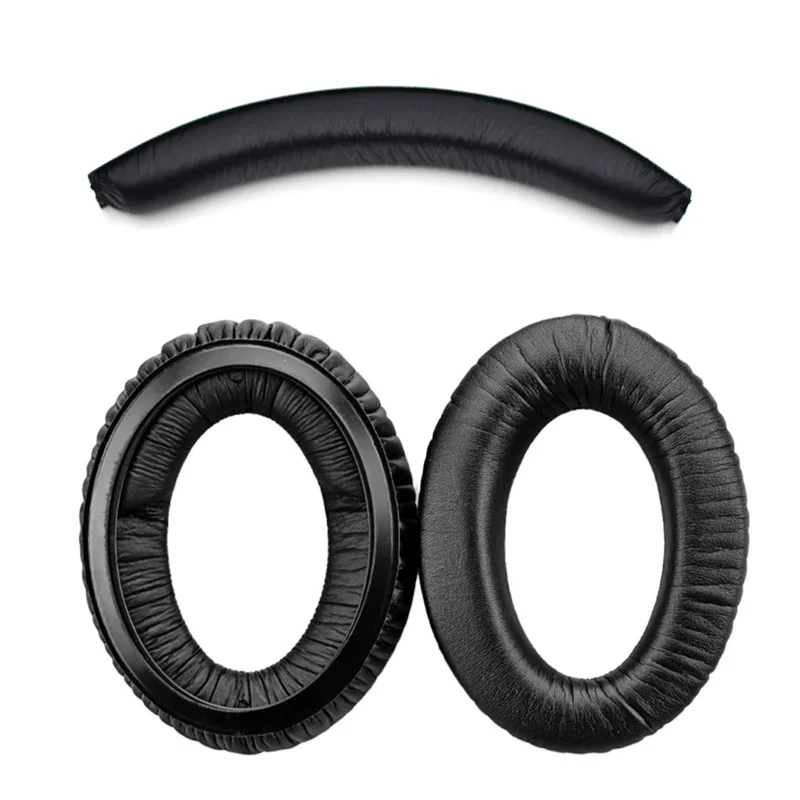 Replacement Protein Leather Ear Pads Cushion Cover Earpads for Sennheiser HD380 PRO Headset