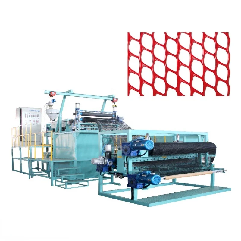 Automatic Protection Extruded Mesh Making Machine Animal Fence Net Plastic Net Anti Mole Mesh Netting Injection Molding Machine