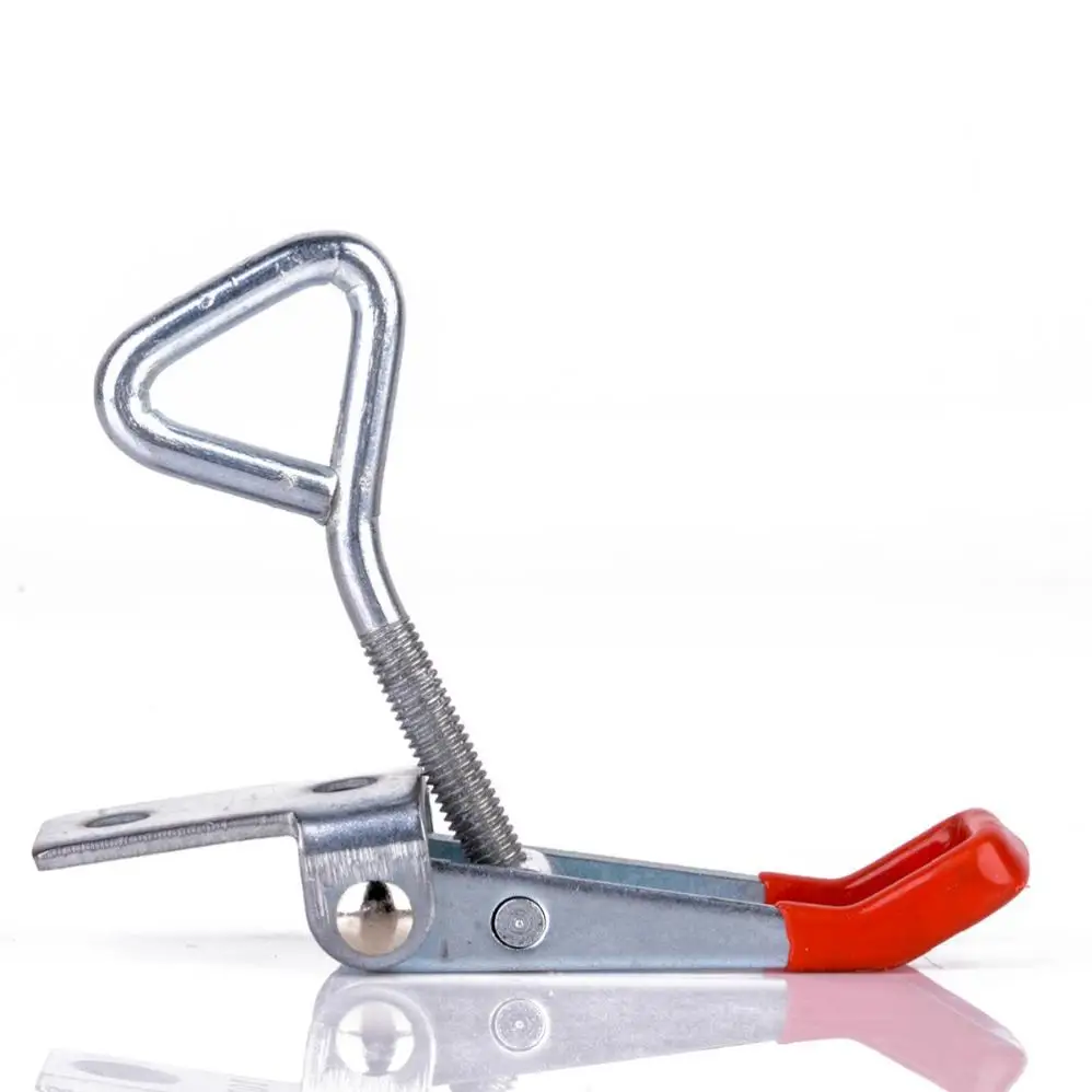 Morsetto a levetta orizzontale 150Kg morsetti a levetta verticale a sgancio rapido morsetti per strumenti a Clip manuale per accessori per la lavorazione del legno per impieghi gravosi