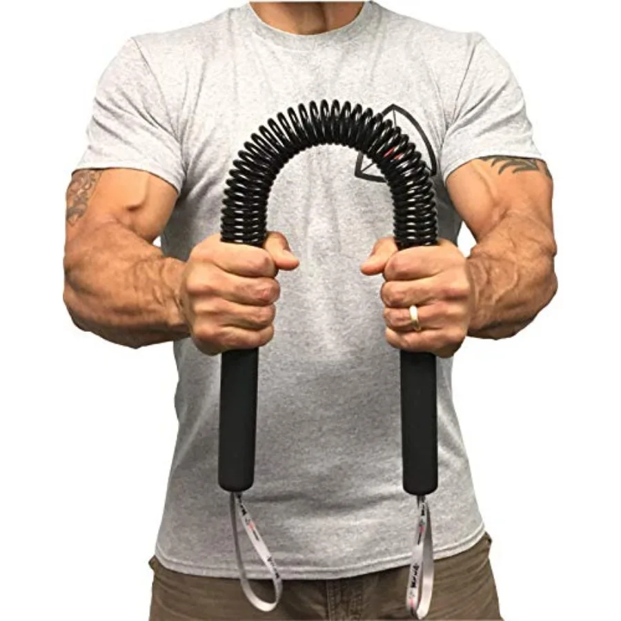 

Python Power Twister Bar - Upper Body Exercise for Chest Shoulder Forearm Bicep and Arm Strengthening Workout Equipment by
