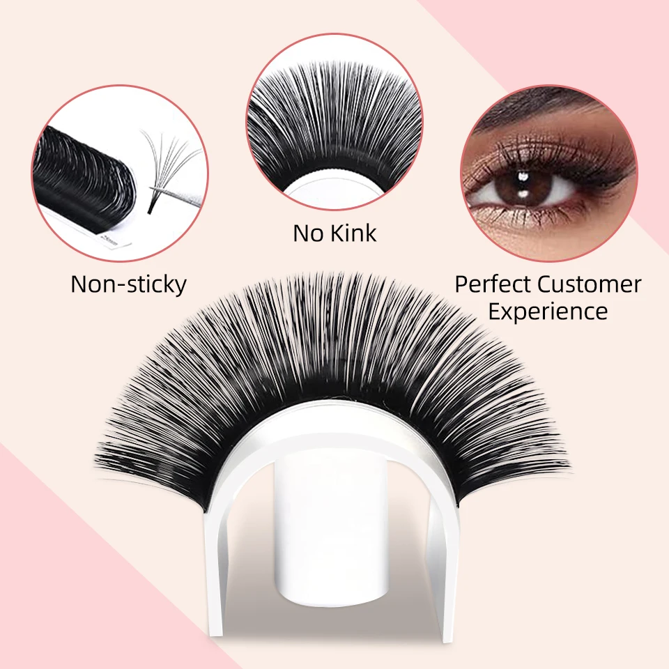 12 reihen Klassische Falschen Wimpern Verlängerung Alle Größe Individuelle Wimpern Faux Nerz Wimpern Cilios Make-Up-Tool