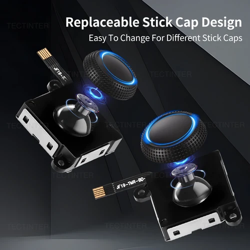 Imagen 2 del producto Joystick de Efecto Hall para Nintendo Switch/Lite/OLED, Repuesto de Palanca Analógica 3D para Control, Accesorios de Reparación para Videojuegos