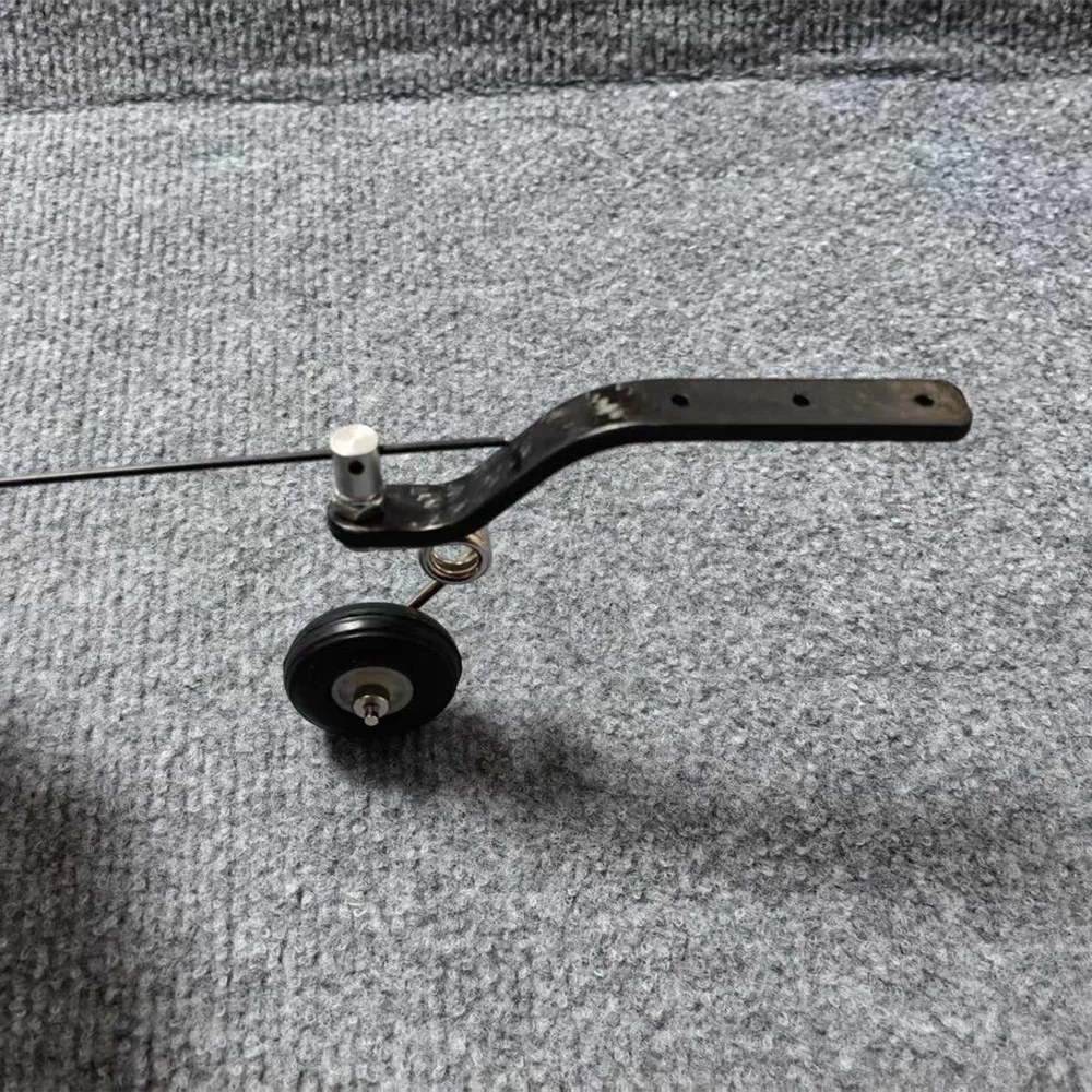 Kit de roue arrière en Fiber de carbone avec pneus PU de 1.25 "et 1.5", pour avions RC 26CC-50CC, train d'atterrissage Durable, mise à niveau des pièces de précision, 1 pièce