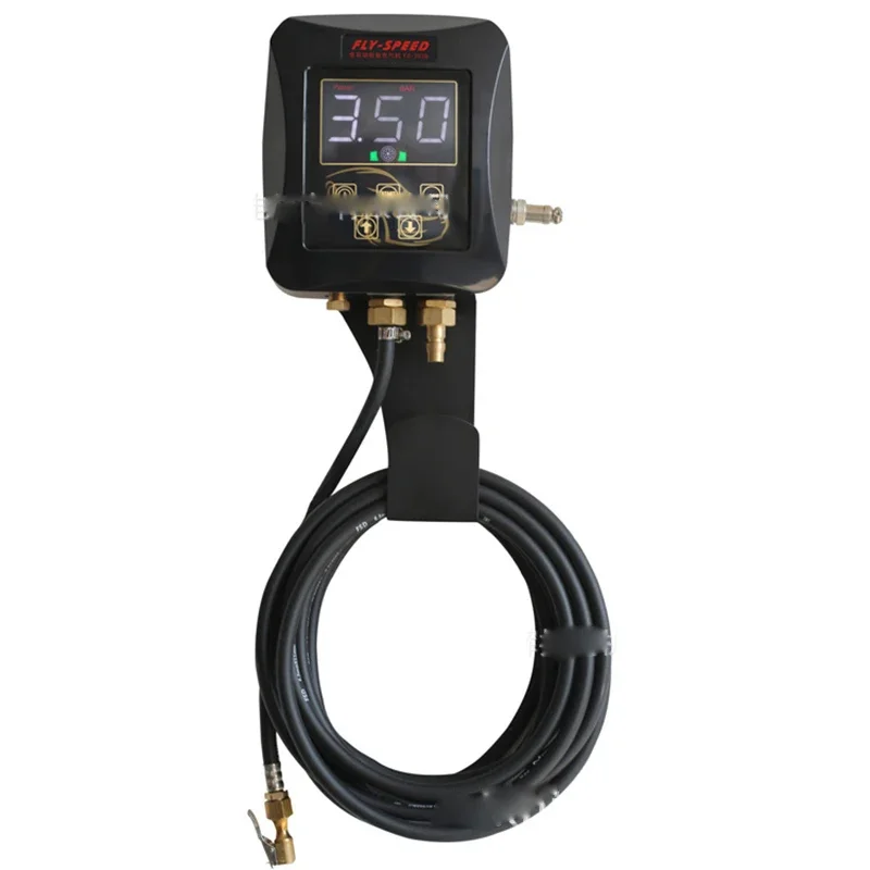 Fully Automatic Wall-Mounted Tire Inflator Led Digital Display Portable Air Compressor Inflation Tool Car Pump 220 V/50 HZ 40 W