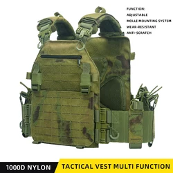 Multifunctional nylon Oxford cloth outdoor hunting training uniform laser cut tactical vest