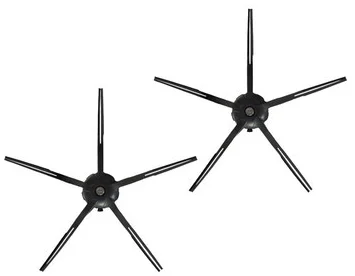 Escova lateral adesivo filme se encaixa para roborock s7 maxv plus s7 maxv + aspirador de pó robótico escovas peças acessórios