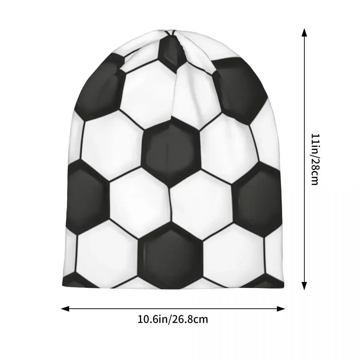 قبعة كرة قدم منسوجة للجنسين ، قبعة بونيت دافئة ، الخريف والشتاء ، قبعات صغيرة خارجية ، أزياء الكبار