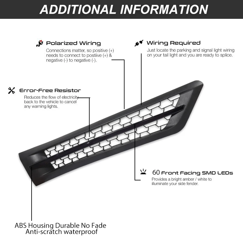 iJDM هود مصبغة تنفيس التبديل LED DRL لـ Freightliner Cascadia ، الأبيض LED DRL ، العنبر LED إشارة الانعطاف المتتابعة اللمبة 2018-25