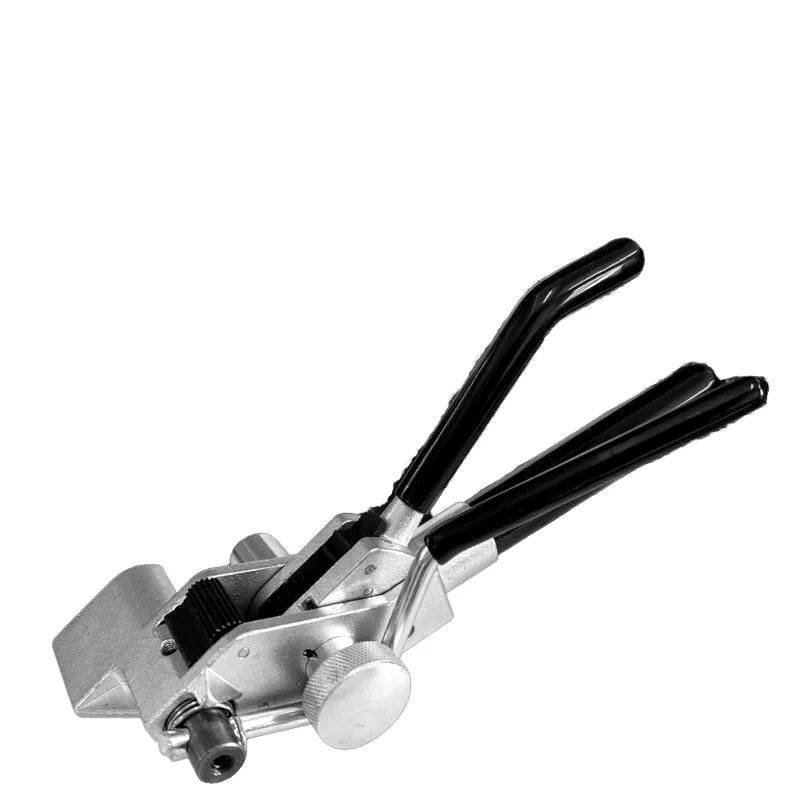 Portable Automatic Tightening Nylon Cable Tie Tool Pliers Wide Range Binding   Efficient Cutter Fiber Optic Equipment