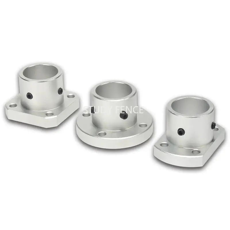 4PCS Aluminum Alloy Fixed Support, Drying Pole Fixed Base, Household Hardware Accessories, Aperture 8/10/12/15/16/20/25mm