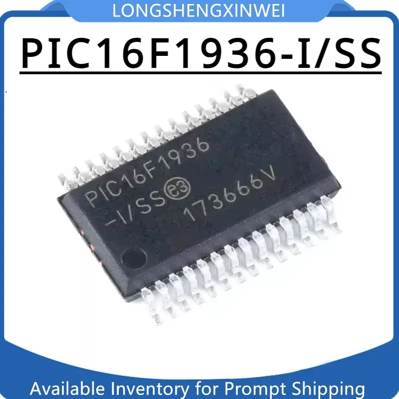 1PCS PIC16F1936 PIC16F1936-I/SS Original SMT SSOP-28 Microcontroller/8-bit Chip