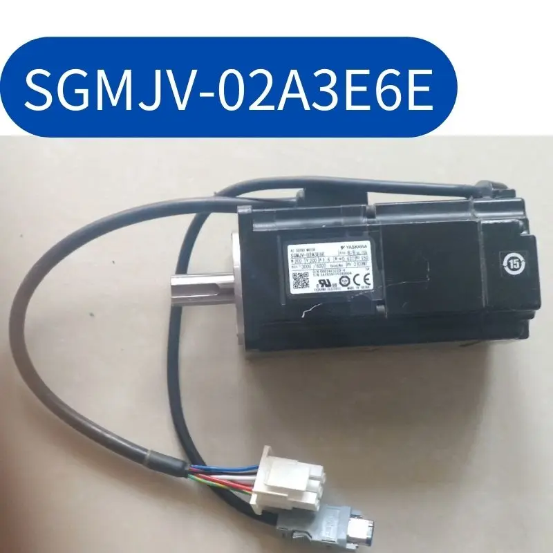 

second-hand SGMJV-02A3E6E servo motor 200W tested ok