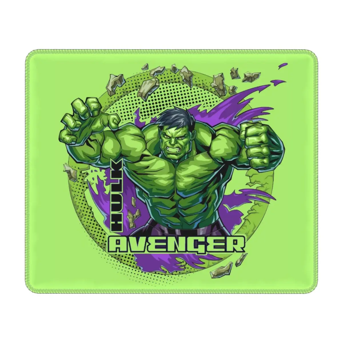 Custom Hulk Gamer Mouse Mat Anti-Slip Rubber Base Lockedge Mousepad Office Laptop Computer Mouse Pads