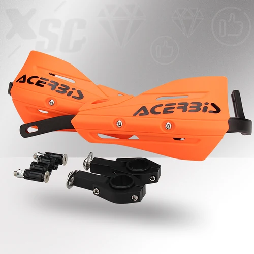 Imagen 2 del producto Para YAMAHA KTM HONDA EXC KLX YZF CRF Dirt Bike Enduro protección de manillar protectores de manos universales Protector de guardamanos de motocicleta