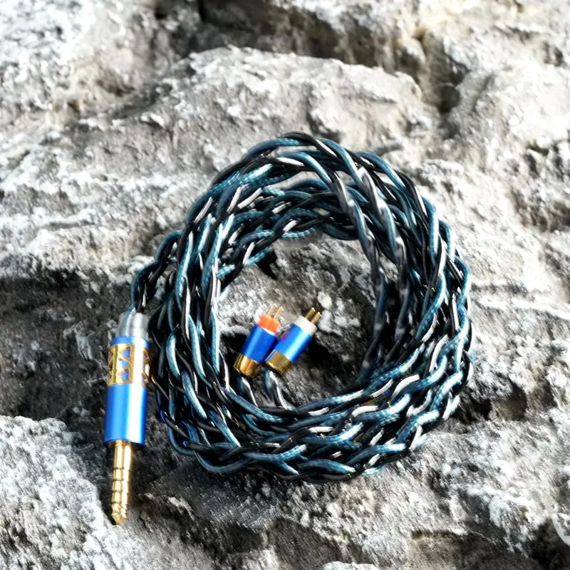 XINHS الرائد P01 4-core واحد كريستال النحاس خمسة عناصر الهجين HIFI سماعة ترقية الخط #6