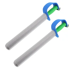 2Pcs 54cm Safe Foam Swords bambini pratici giocattoli da allenamento per scherma