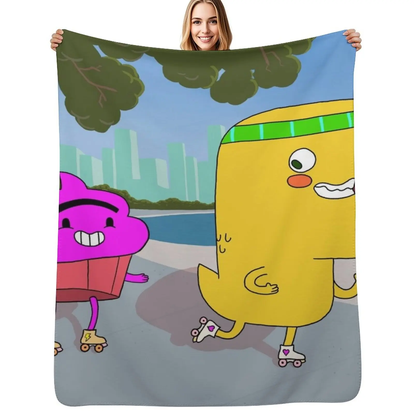 

Bros Throw Blanket Retros blankets and throws Single Summer Beddings Blankets