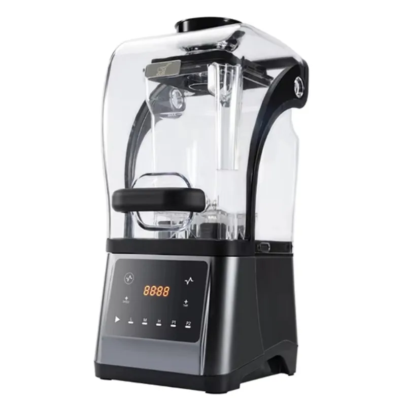 

220-240V LCD Display Juice Extractor Machine 1200W Hot Sale Low Noise Stainless Steel Juicer Home Milk Tea Shop Restaurant Use