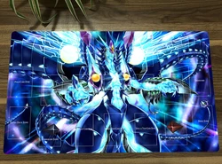 Anime YuGiOh No.62 Galaxy Eyes Prime Photon Dragon TCG Mat Trading Card Game Mat CCG Playmat Rubber Mouse Pad Desk Play Mat