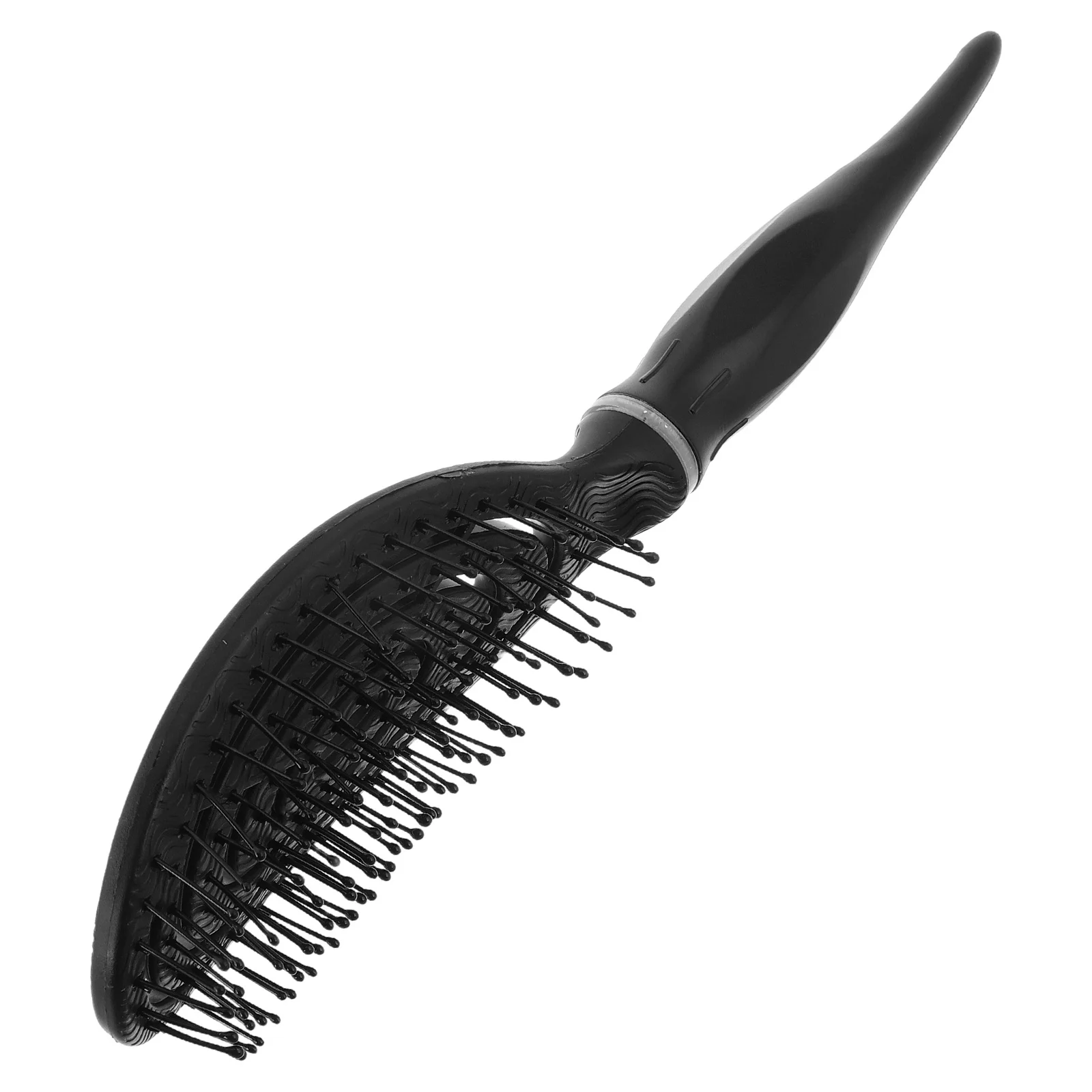 

Hollow Comb Hair Styling Accessories Voluminous High Crown Large Curved Oval Shape Detangling Lightweight Hair Volume Tool