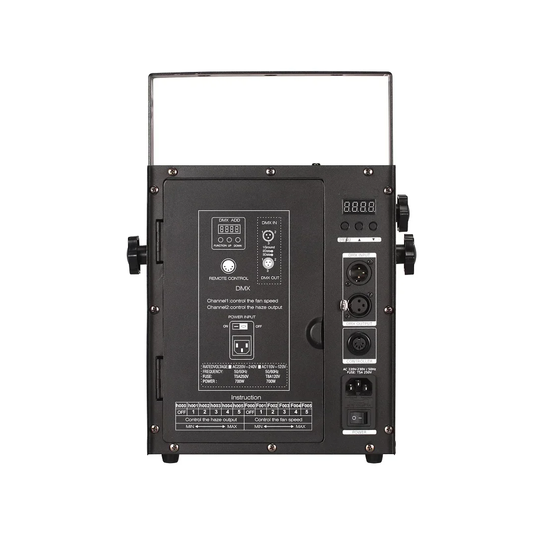Water-Based Stage Fog Effect Machine Haze Machine For Club DJ Stage Lighting