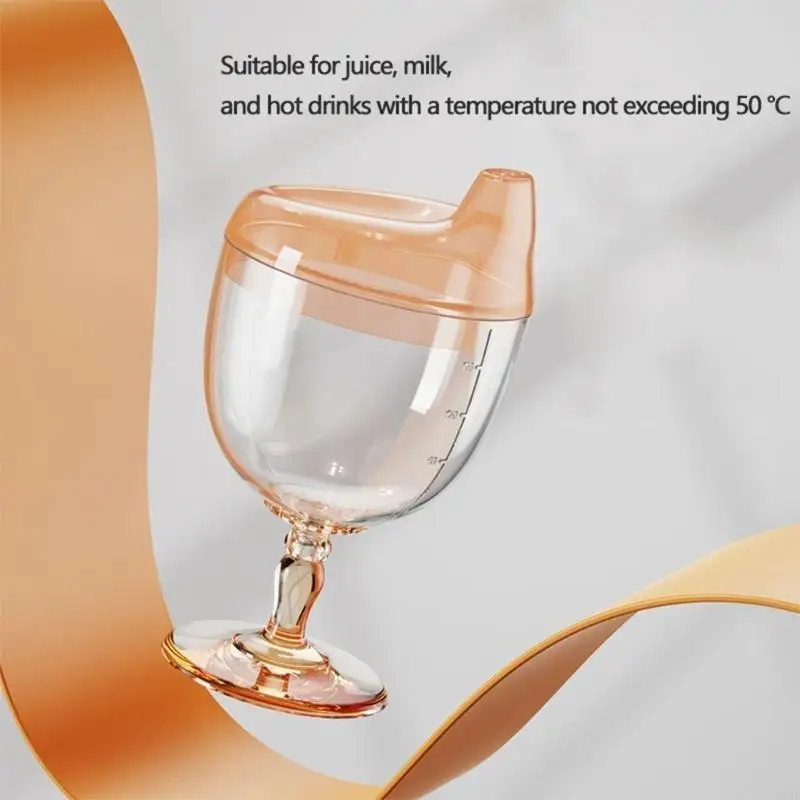 

Q22D Пластиковые бокалы без разливов 180 мл Sippys Cup Bottle Bottles Прозрачная кружка для детских напитков с крышкой для
