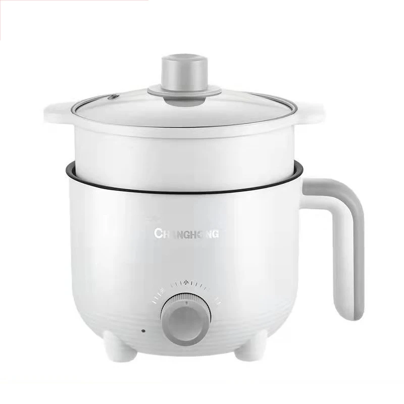 Panela de cozinha elétrica multifuncional, dormitório estudantil, panela antiaderente, mini cor, macarrão elétrico fervente pequeno pote quente