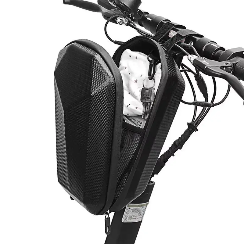 High Quality EVA Electric Scooter Hanging Bag Waterproof Hard Shell Bag Bicycle Scooter Front Pocket High-Capacity Hanging Bag