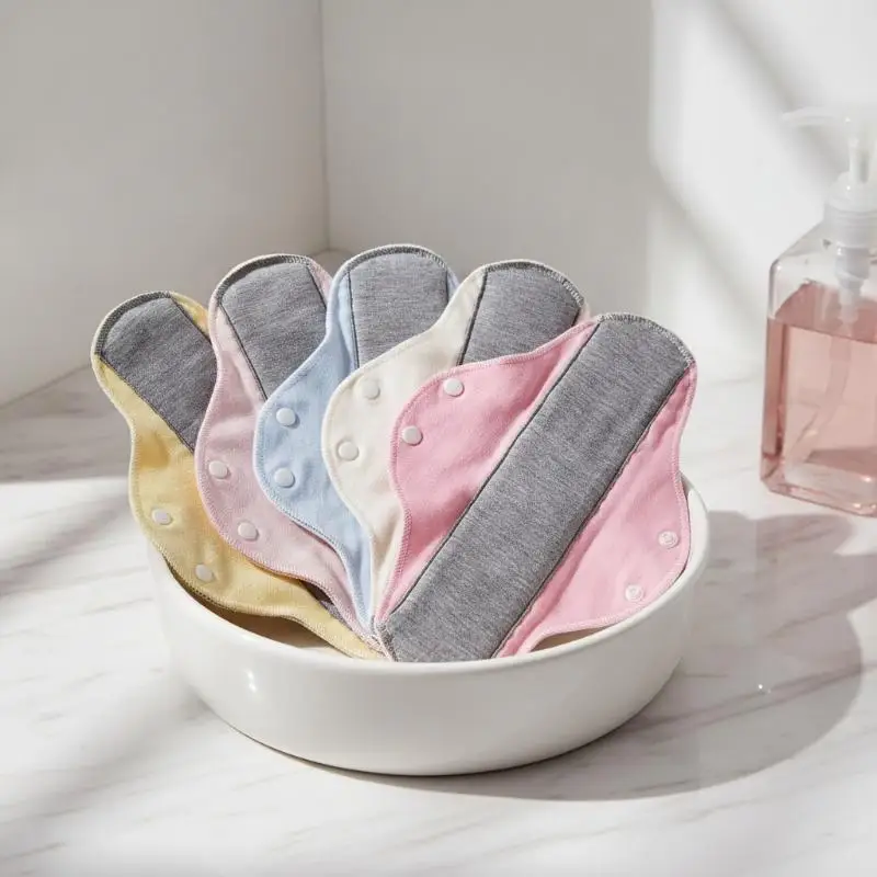 【Y】4pcs Leak-Proof & Waterproof Washable Incontinence Pads with Graphene Aseptic Technology for Elderly Care