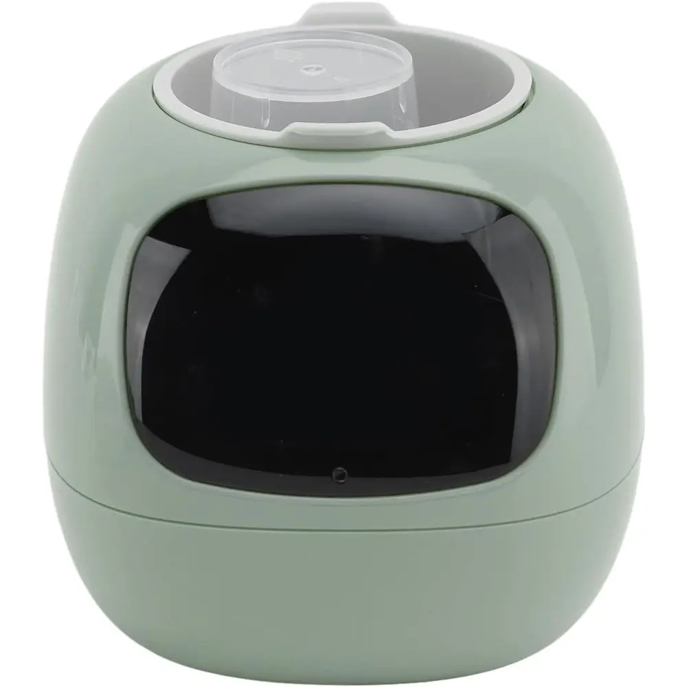 Pot de plantes intelligent avec affichage de l'humeur – Pot de fleur compatible avec les capteurs pour plantes d'intérieur (vert)