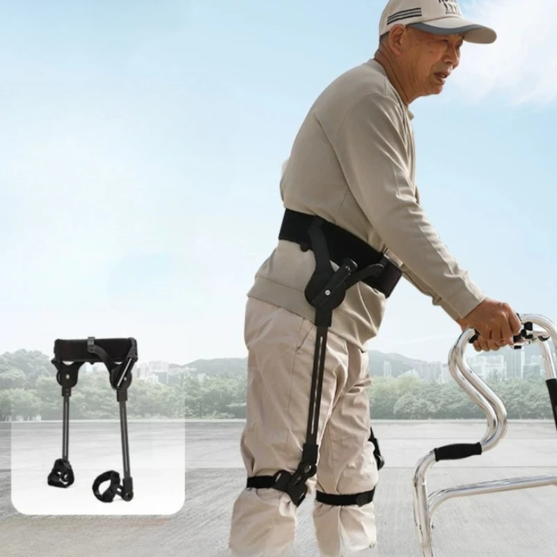 Leg Exoskeleton Walker Stroke Hemiplegia Rehabilitation Walking Aid Bionic Body Power Walking Leg-lifting Equipment Lower Limb