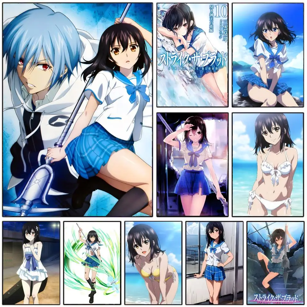 action anime S-Strike the Blood Poster Modern Home Decoration Interior Design & Contemporary Wall Art Collection