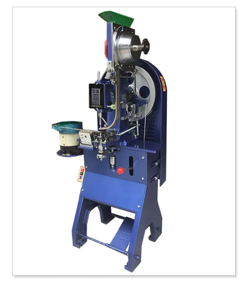Easy-to-Operate Fully Automatic Clothing Bags Button Punching Machine with 220V Motor Essential for Efficient Sewing